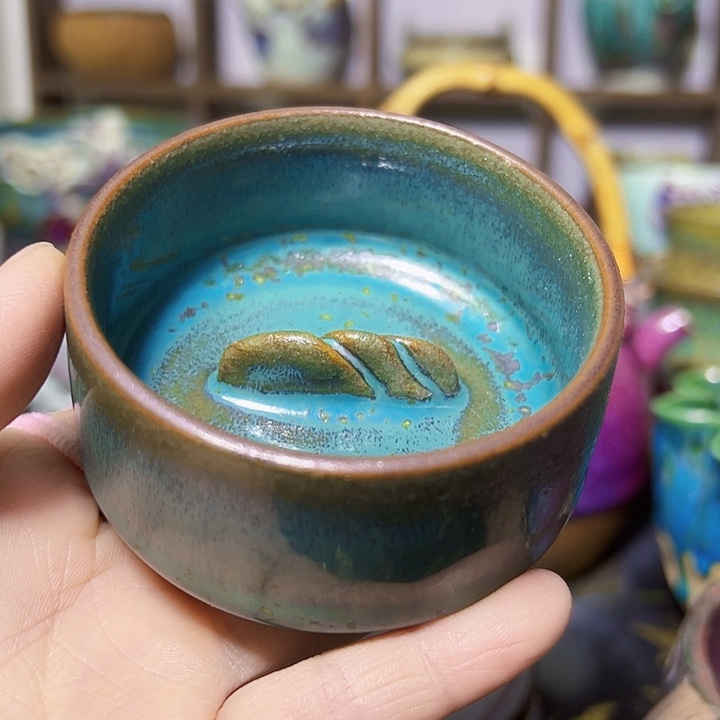 杯子茶碗主人杯炉钧