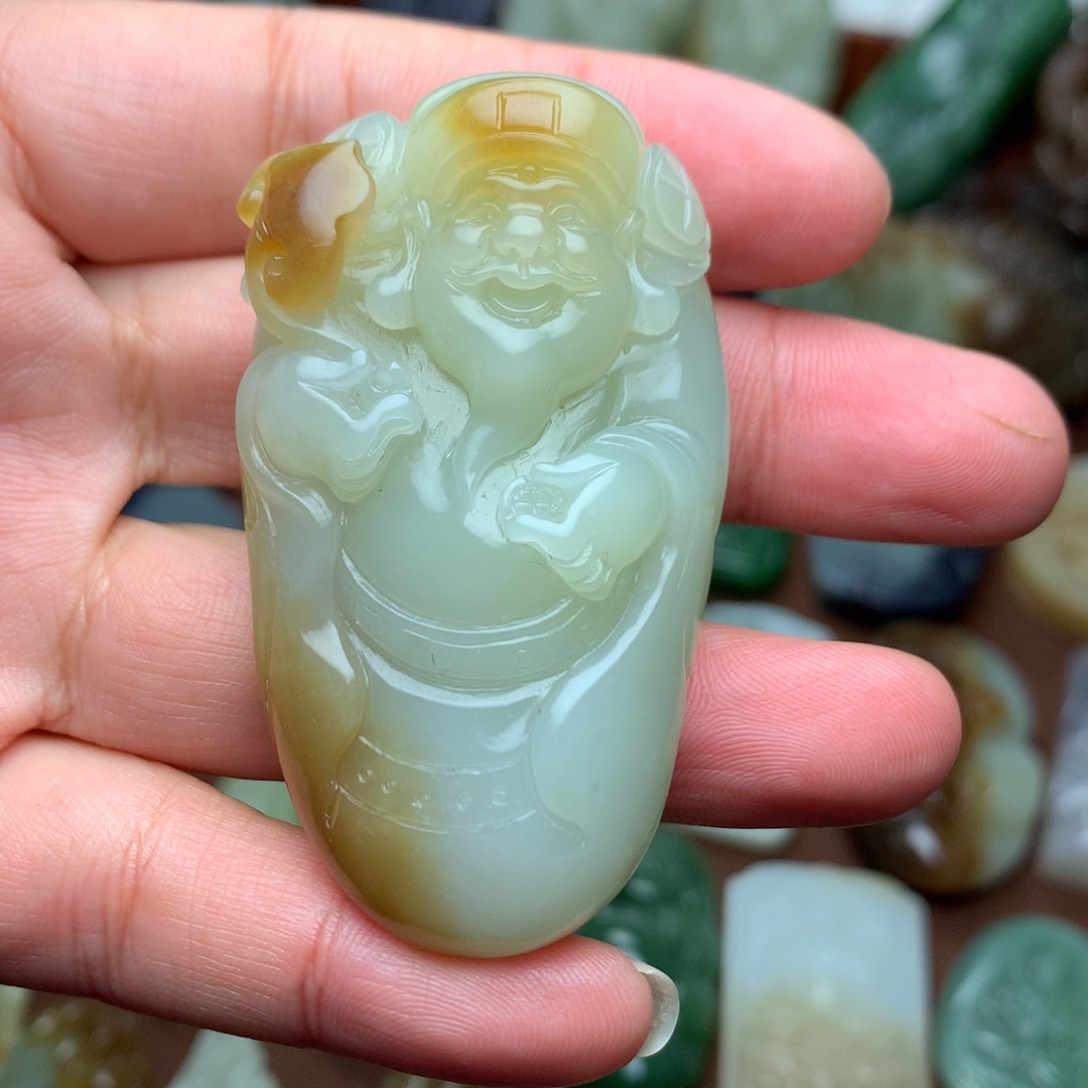 和田玉挂件未镶嵌