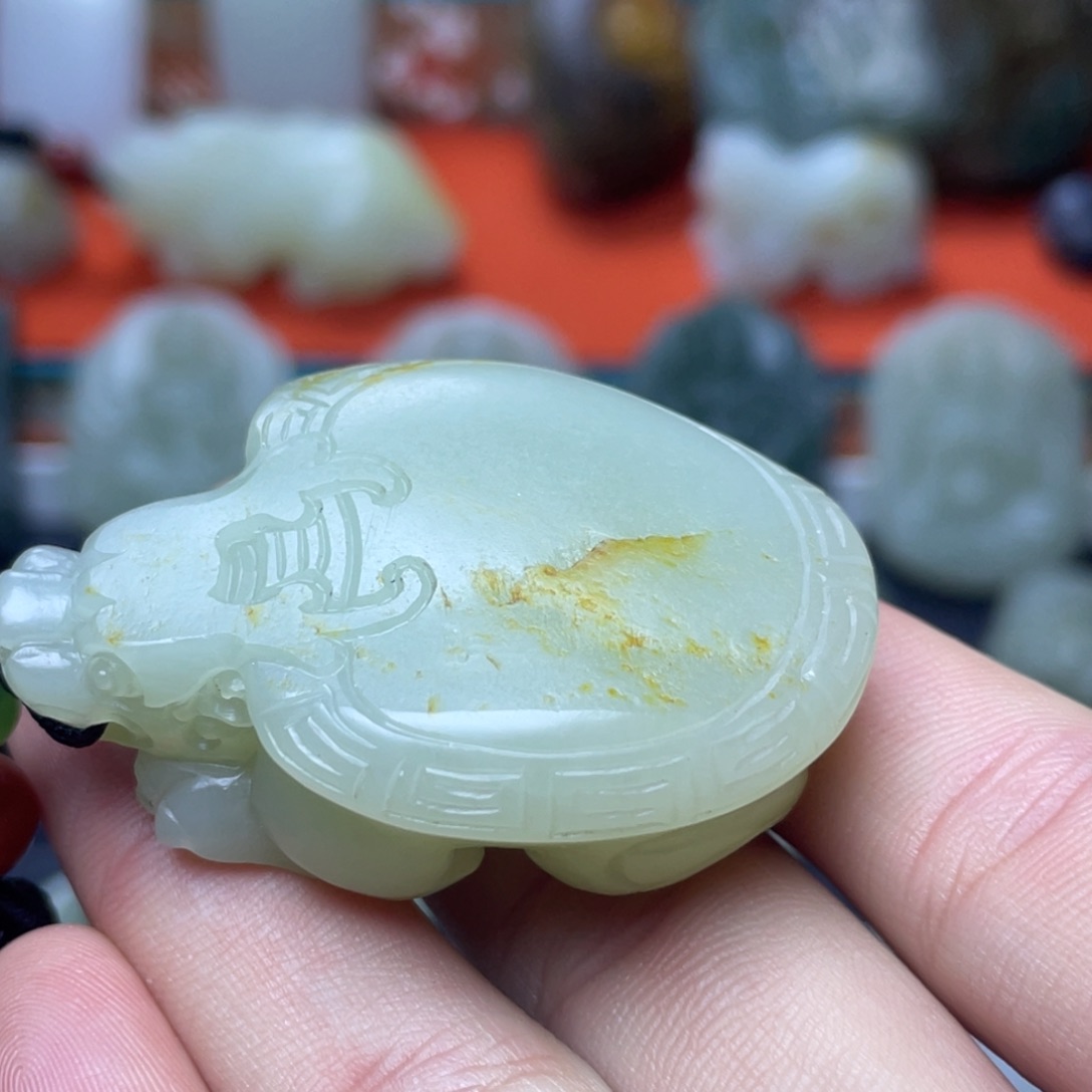 吊坠(不含链)未镶嵌和田玉