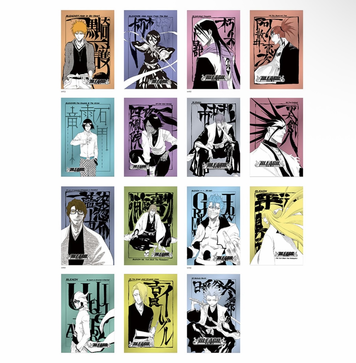 <Catch!>死神 金属明信片 第一弹 第二弹（默认代拆）