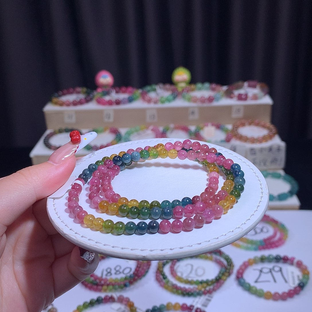 碧玺手链未镶嵌碧玺