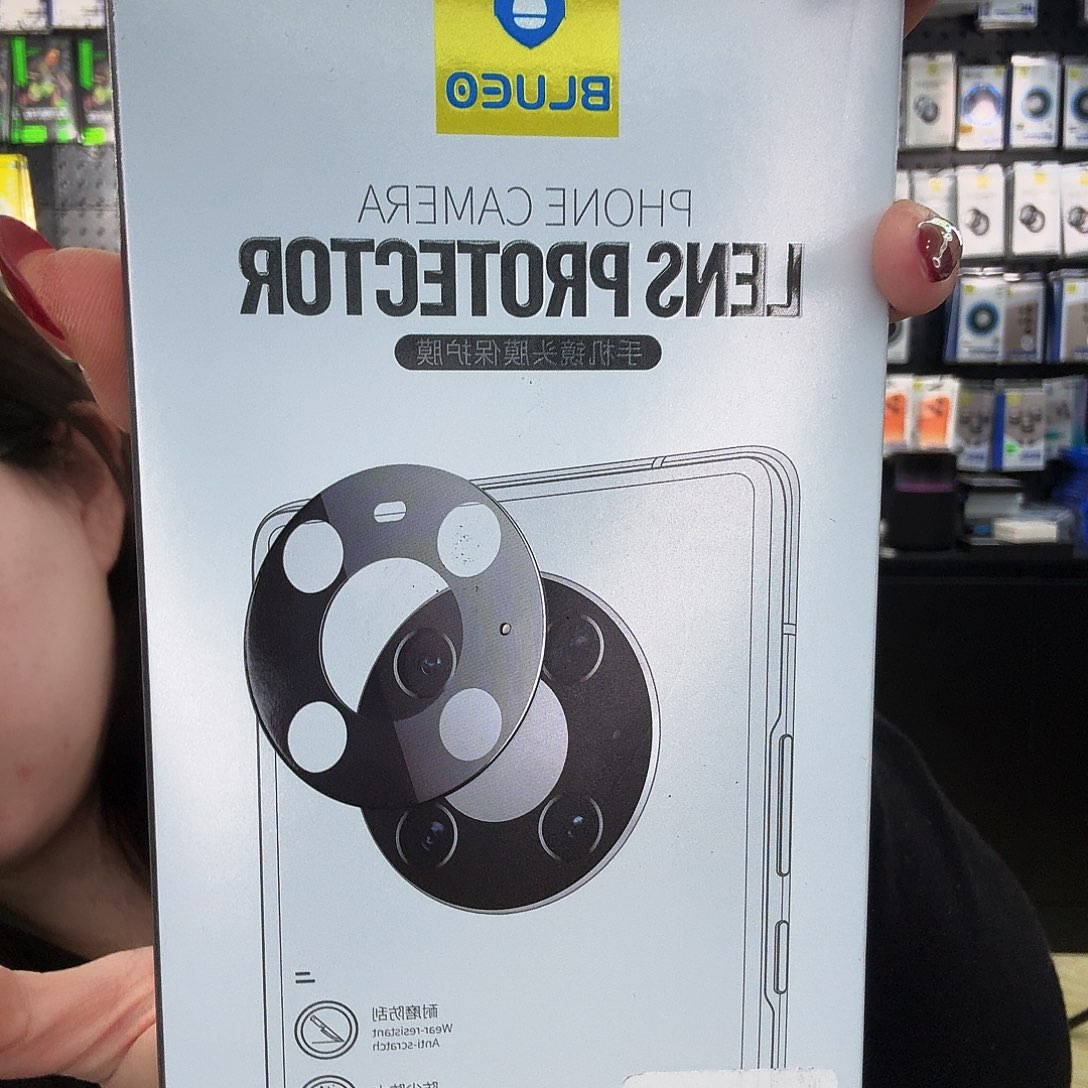 蓝星镜头膜23u银色