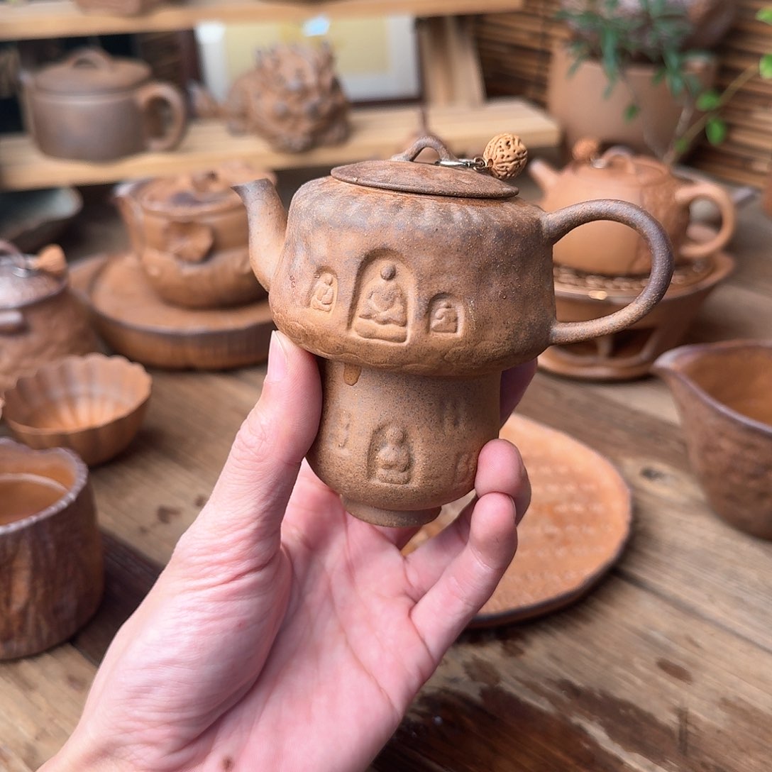 原矿老岩泥茶器系列