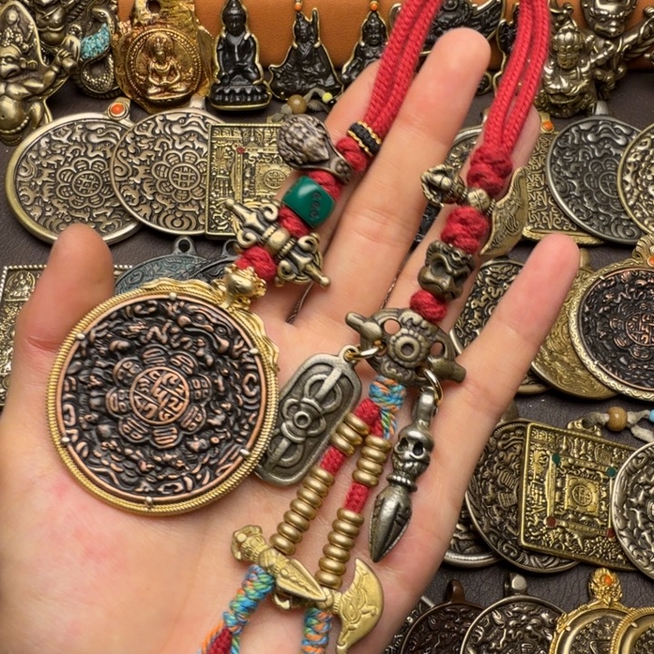 藏传文玩九宫如图