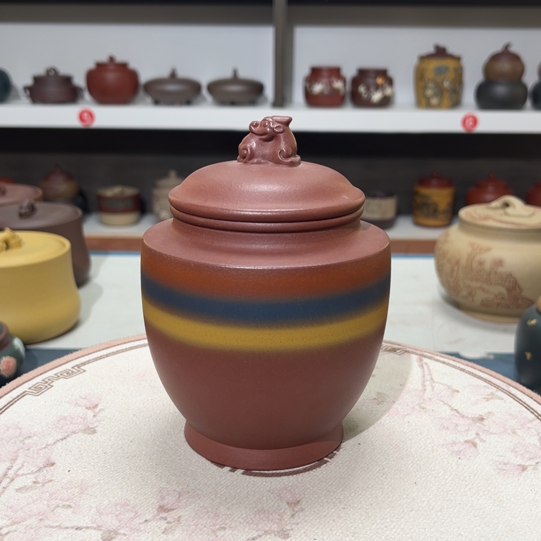 紫砂茶叶罐紫砂罐