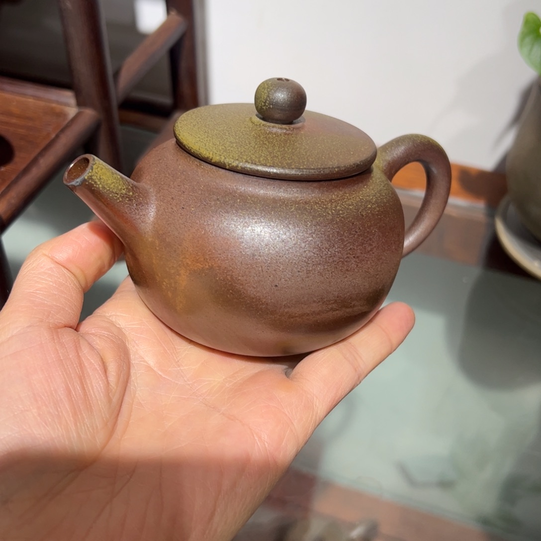 贵台龙窑柴烧茶壶A82
