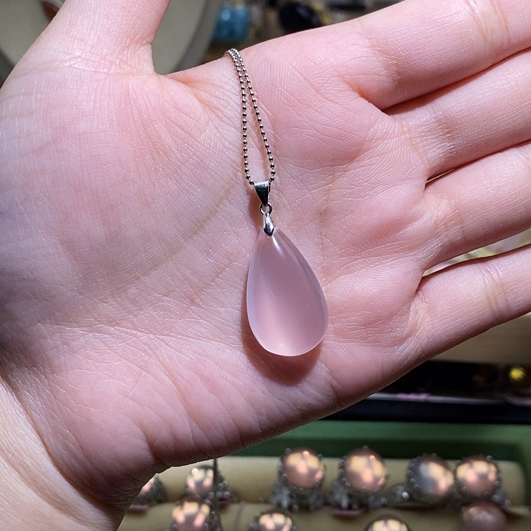 喵***人烟晶戒指银S925镶嵌