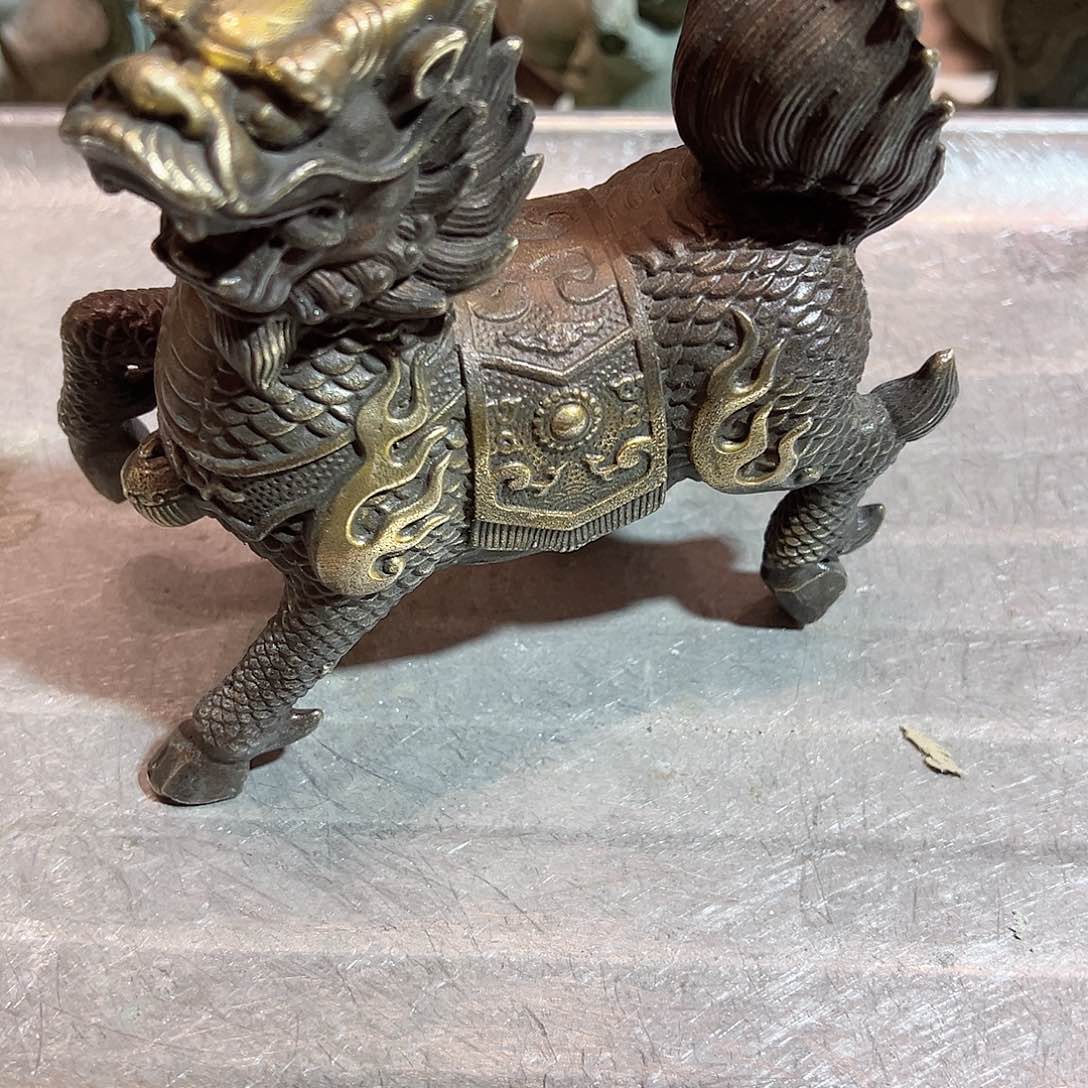 黄铜摆件工艺品，