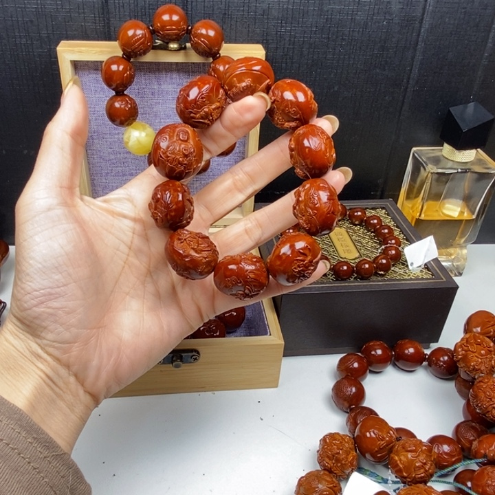 橄榄核吊坠君**下橄榄核手串