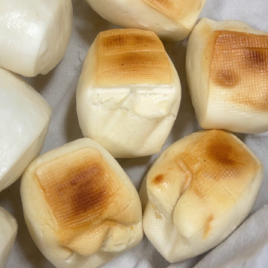 地锅馍六个南瓜馍四个