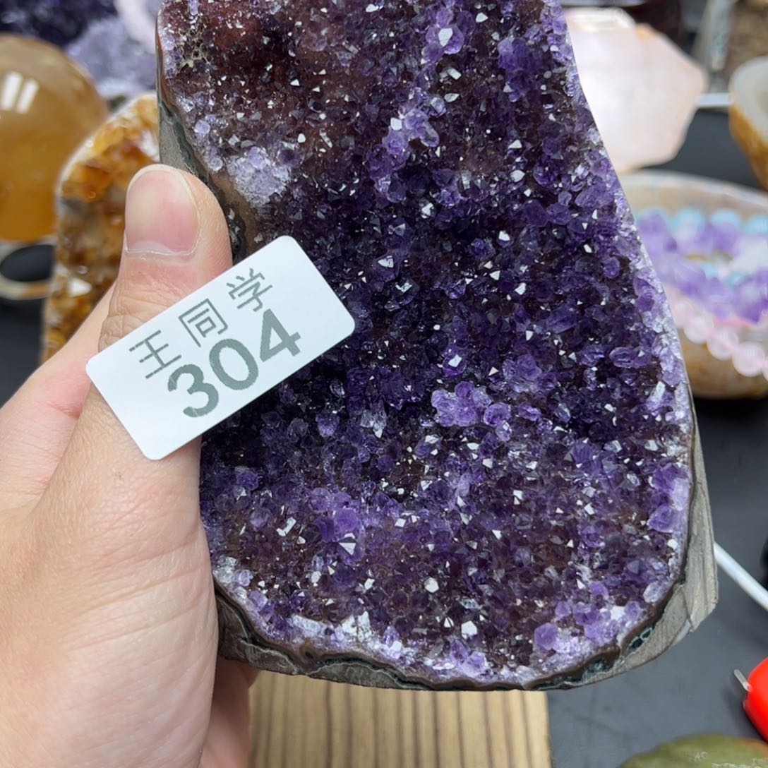 水晶水晶摆件未镶嵌烟*304