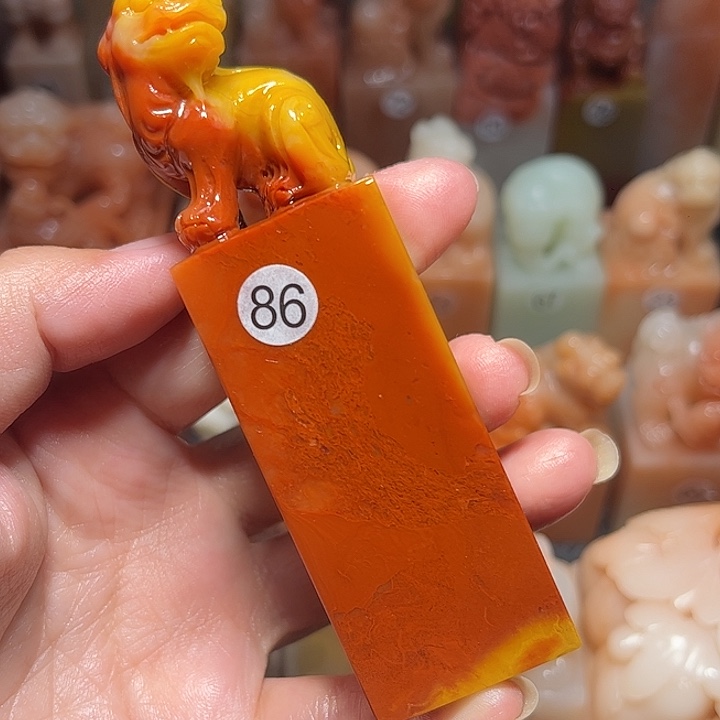 老挝石老挝保利石印章