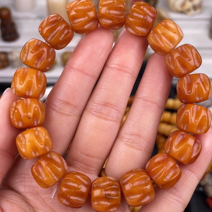 驼骨其他骆驼骨雕刻百香籽14/12