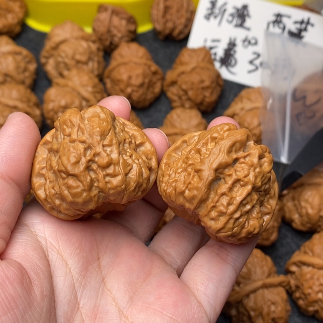 文玩核桃把件单*愿蛤蟆39