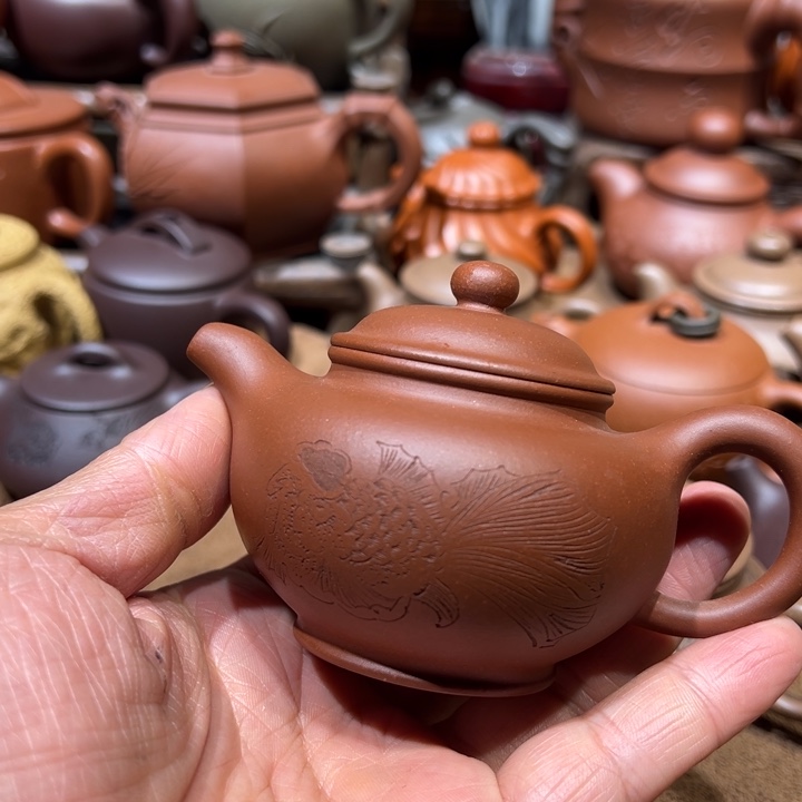 紫砂茶壶薛*宜兴紫砂
