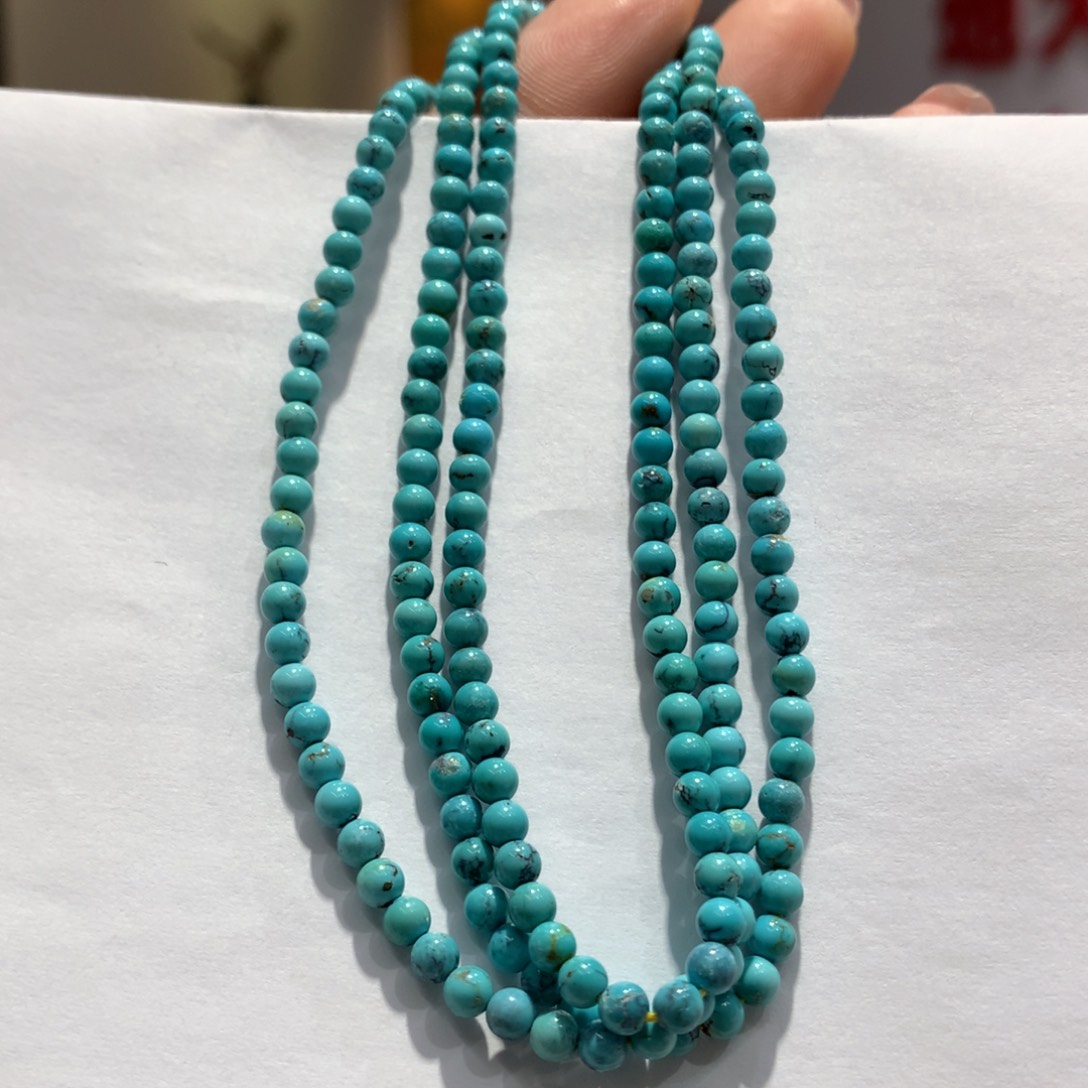 绿松石长链未镶嵌