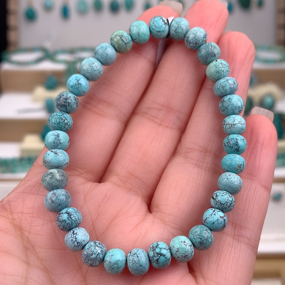 绿松石未镶嵌手链