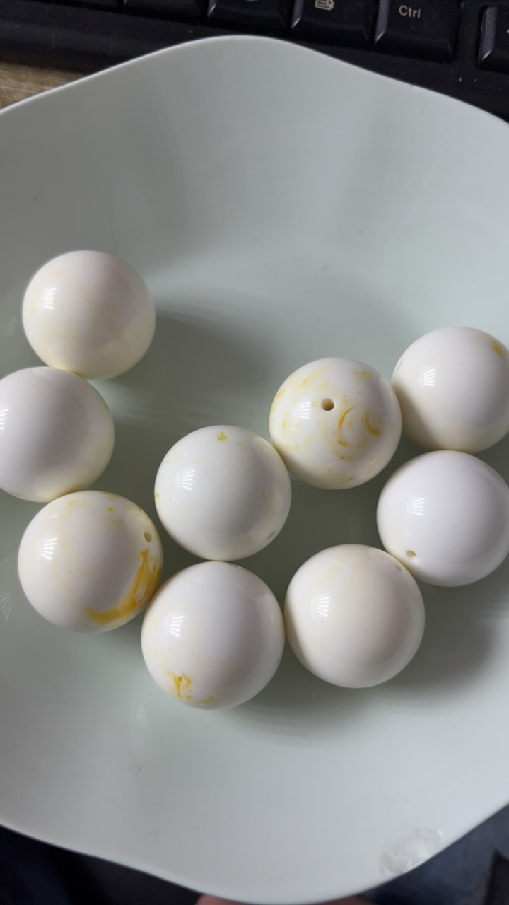 D40琥珀蜜蜡30mm单珠