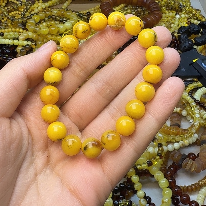 琥珀未镶嵌珠宝奇石