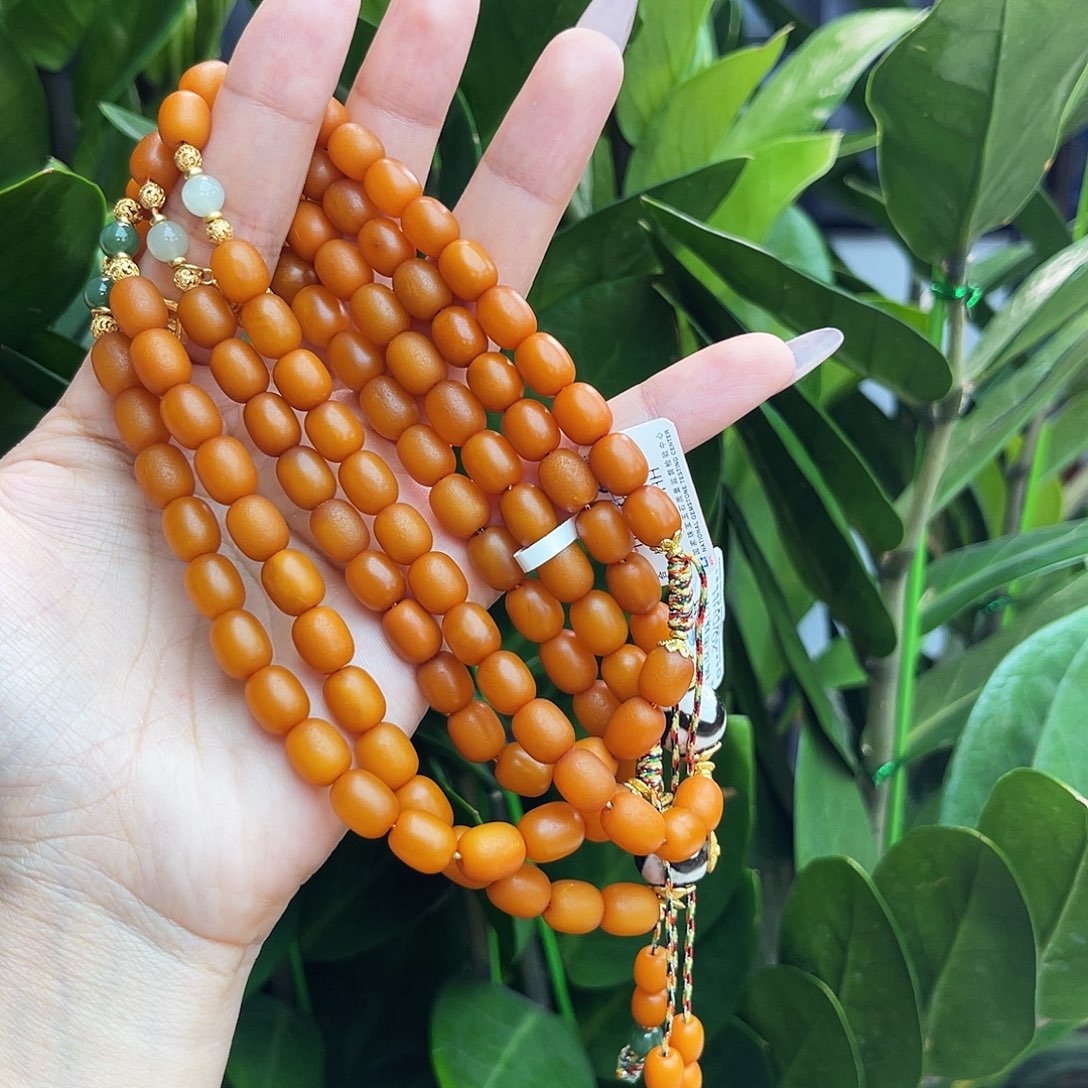 未镶嵌琥珀手链7 m多样性发其一