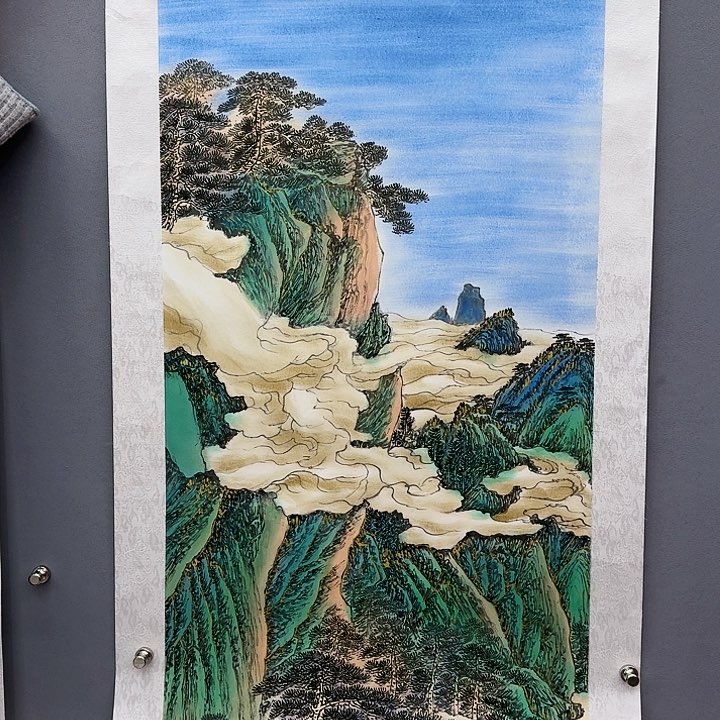 国画书法作品多次参加