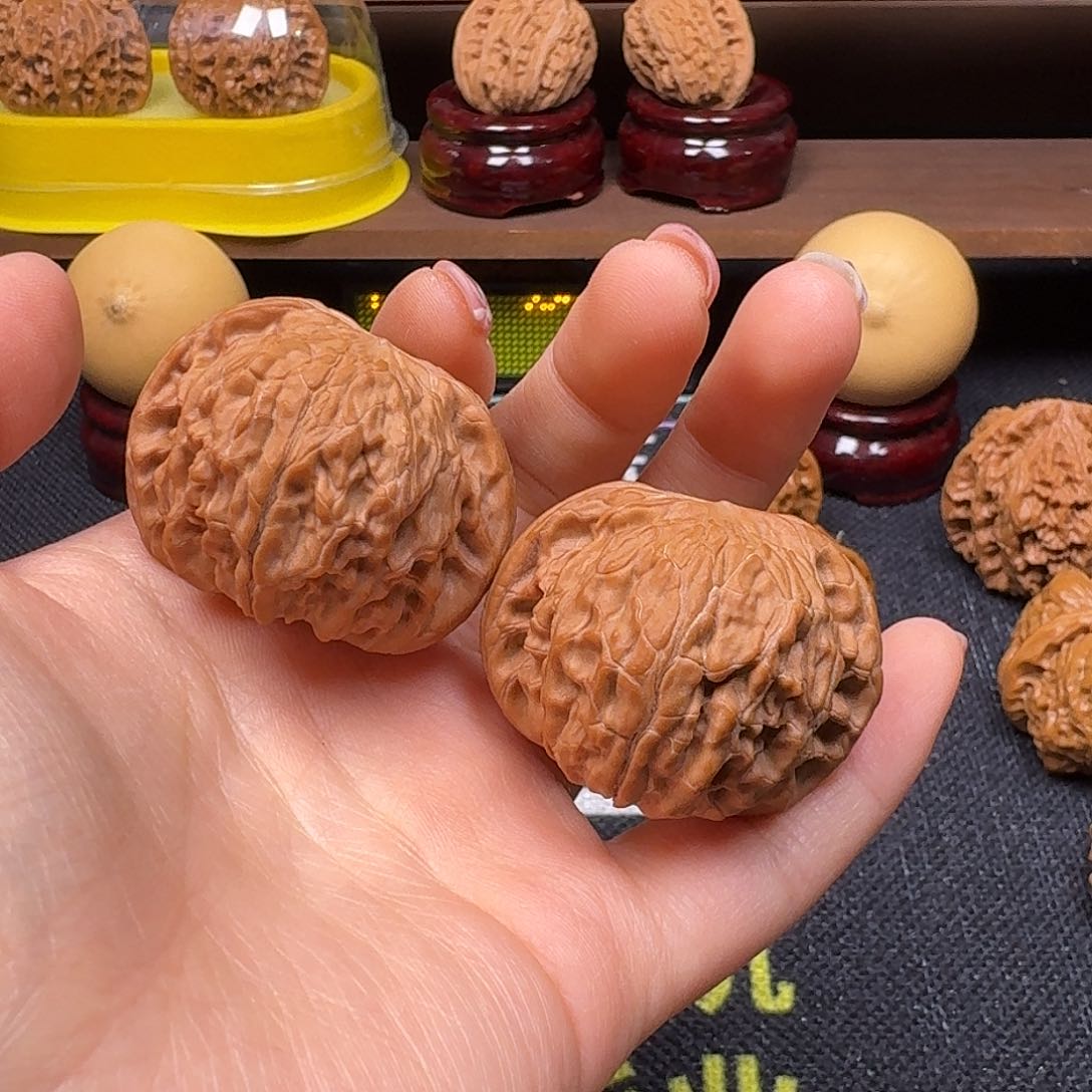 文玩核桃吊坠41磨盘