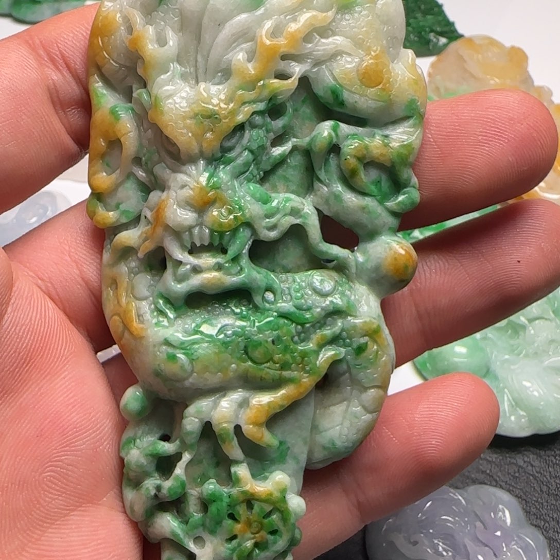 翡翠未镶嵌颈饰缅甸翡翠A货