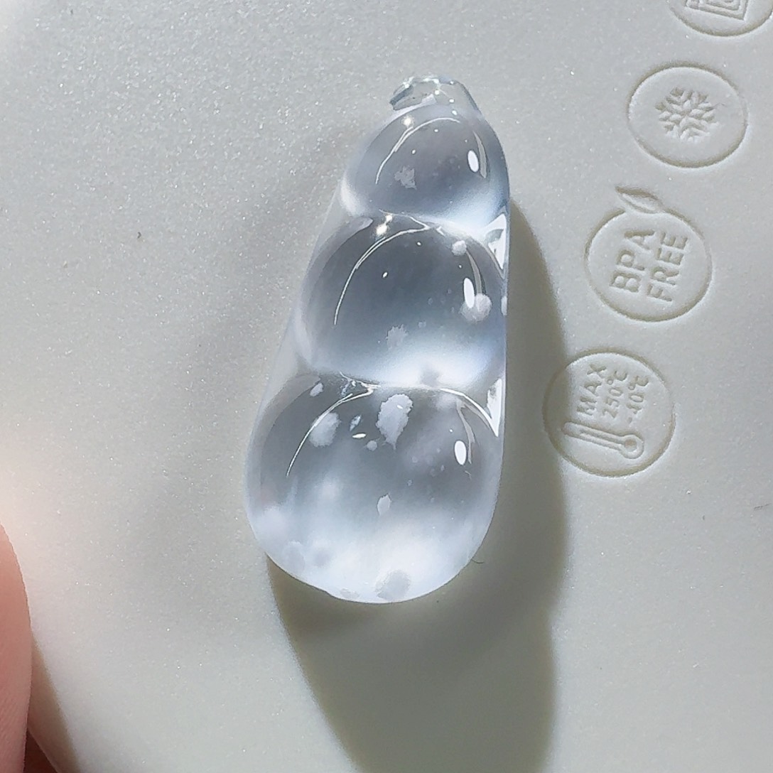 翡翠颈饰未镶嵌豆子