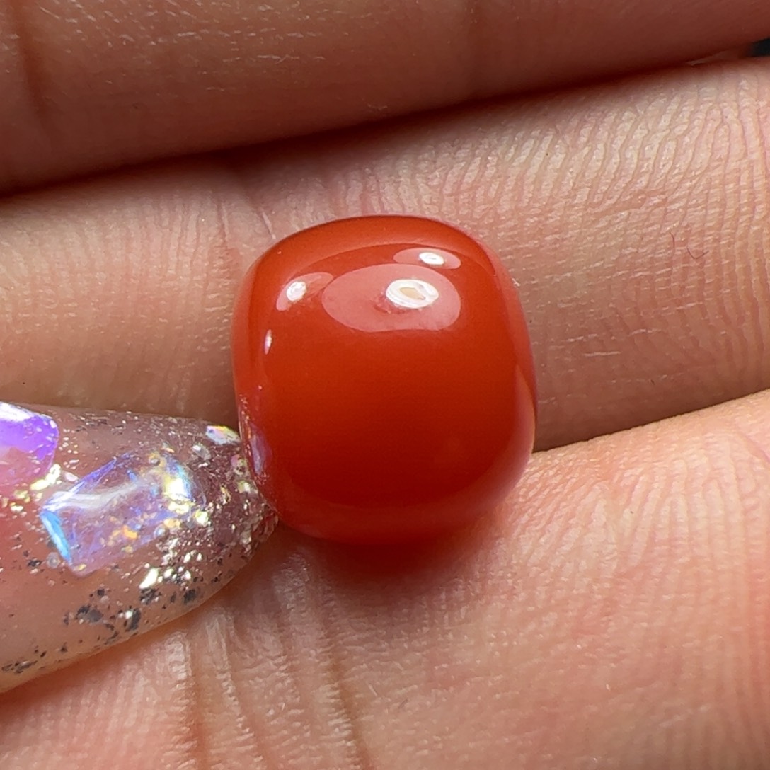南红玛瑙珠子未镶嵌B*