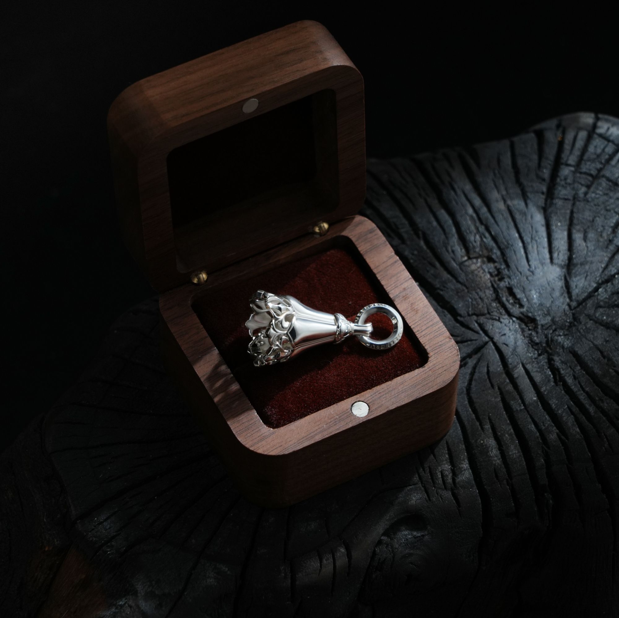 吊坠925银 制道珠宝金刚杵吊坠项链男女小众首饰高级PNP0006