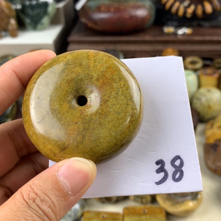 -***-岫岩河磨玉（透闪石质玉）未镶嵌珠宝奇石