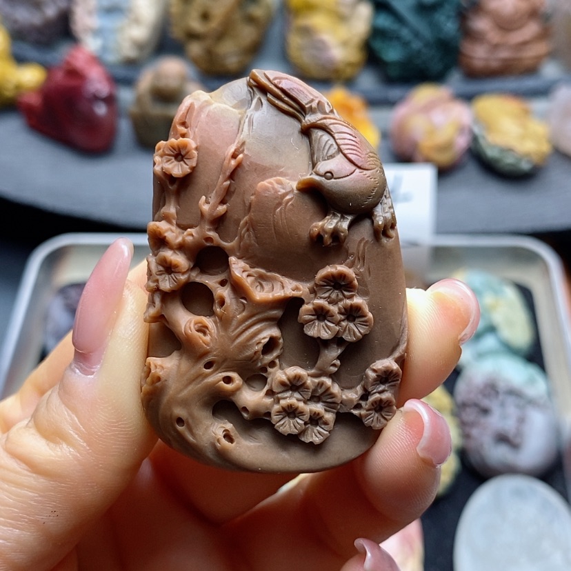 【闪购商品】定制石英质玉吊坠未镶嵌