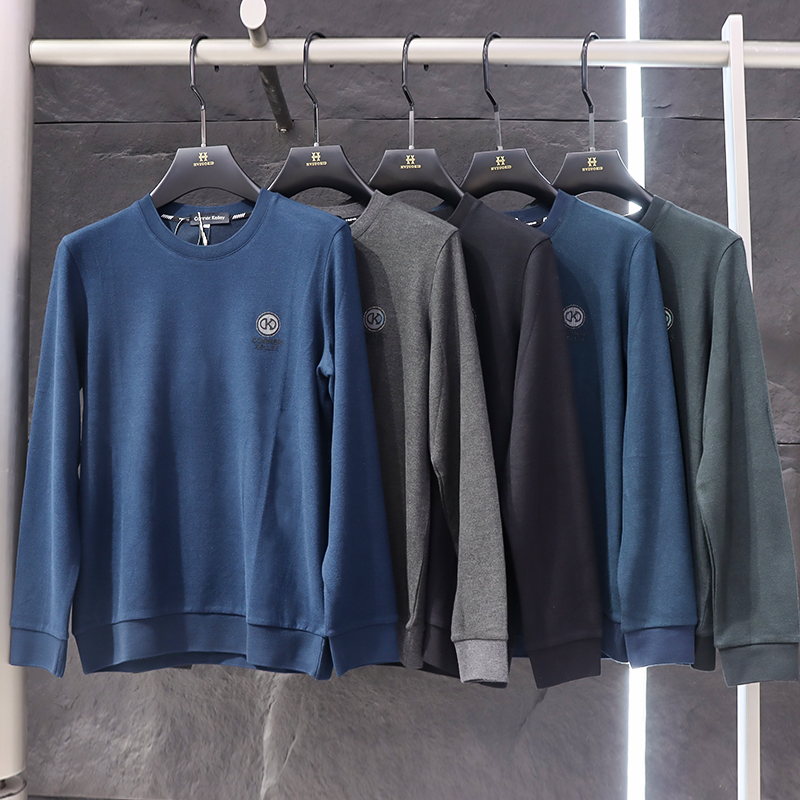 精品新款男装秋冬款潮流舒适百搭高弹长袖卫衣K222