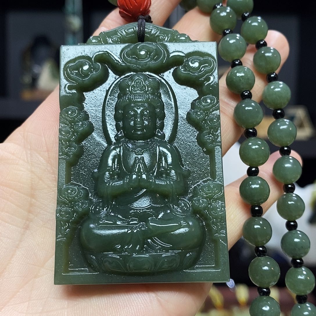 和田玉挂件未镶嵌