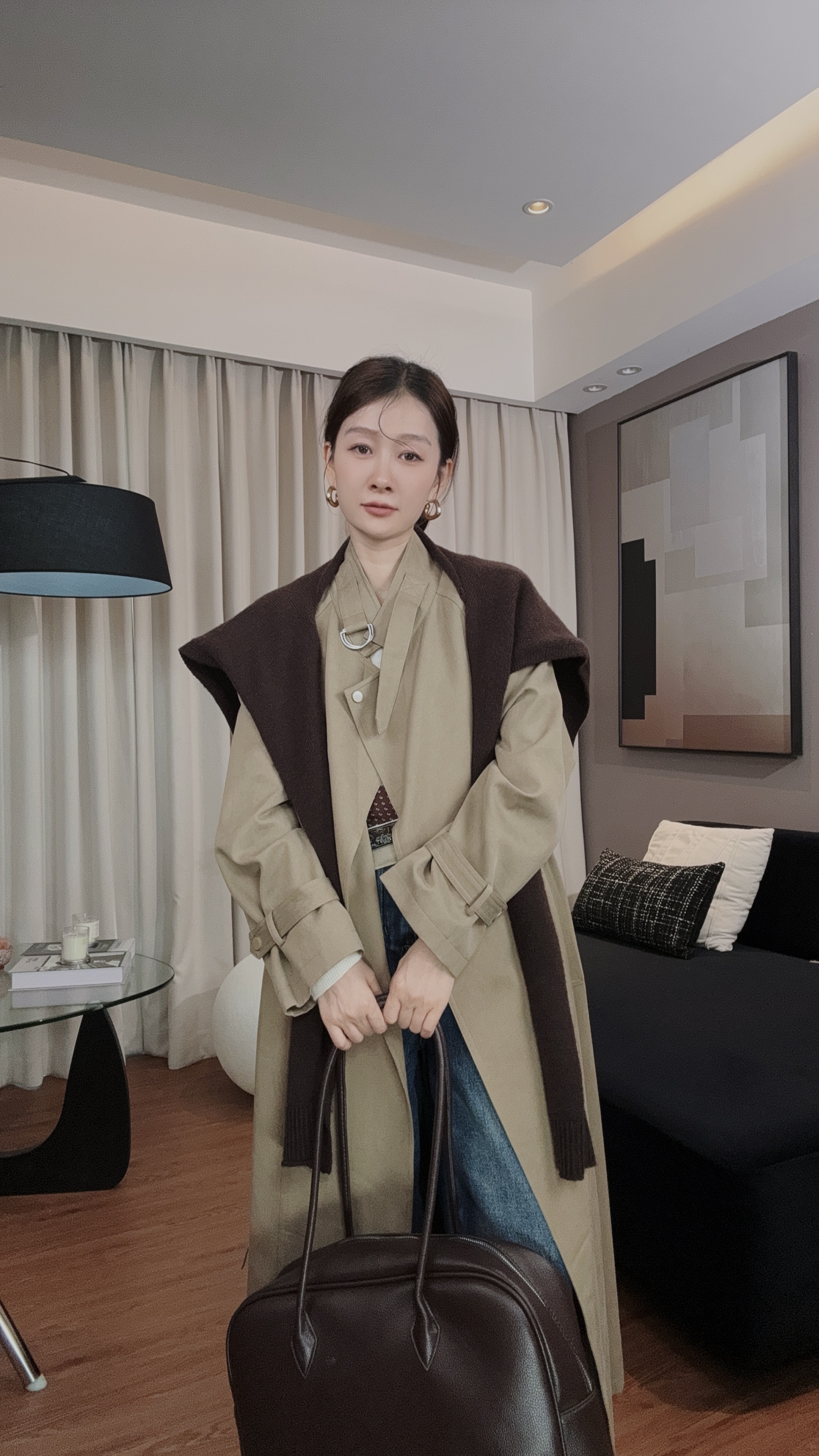 年终清仓 法式气质韩版风衣时尚休闲【NO退NO换】