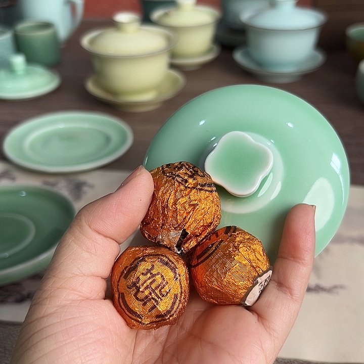 小米茶器龙泉青瓷