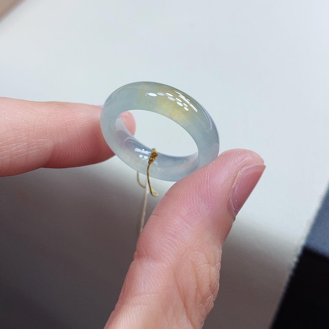 翡翠戒指未镶嵌11号