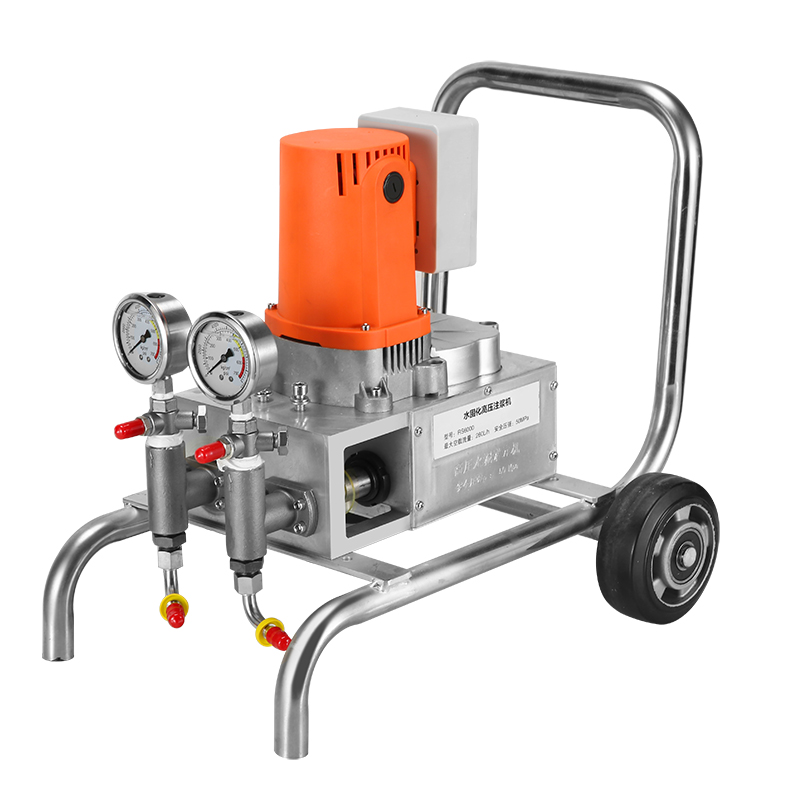 无弹簧自吸双液灌浆机