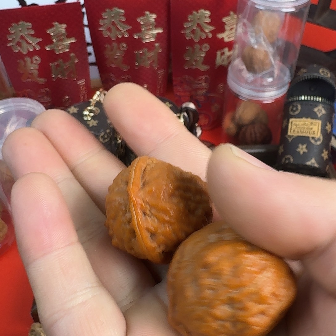文玩核桃把件文玩核桃全品小手捻