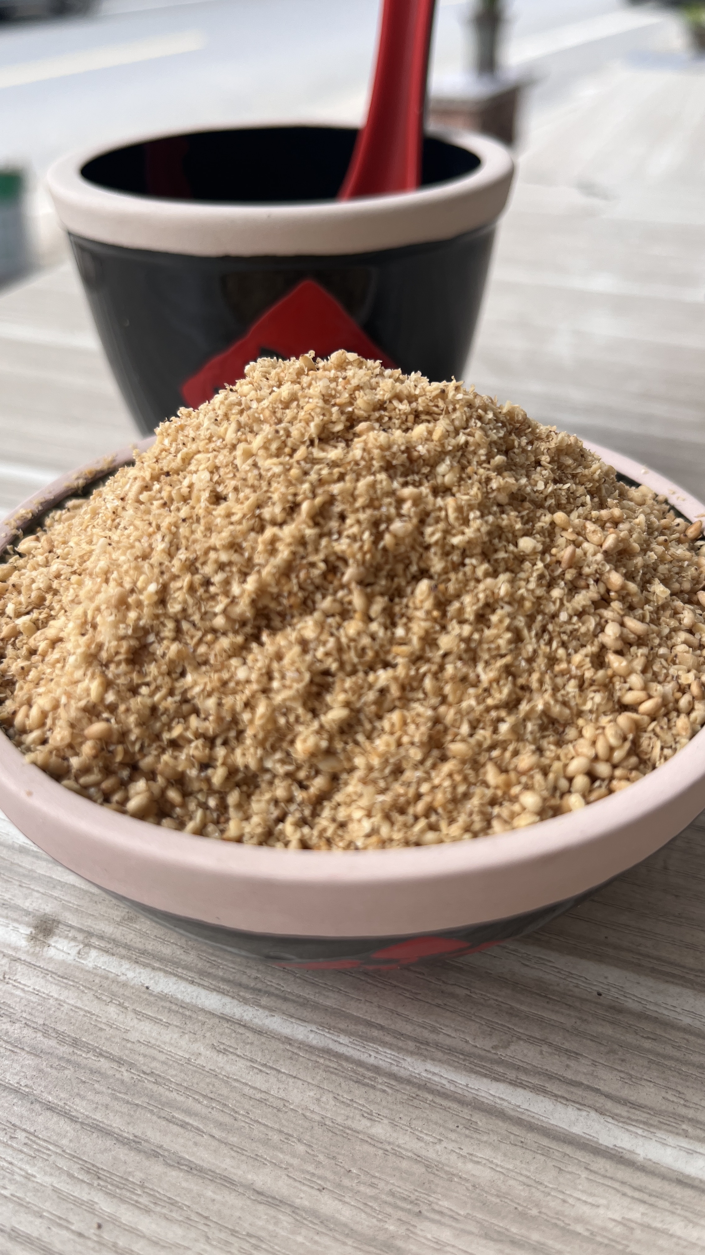 石臼手工芝麻盐新鲜现磨醇香即食下饭喷香