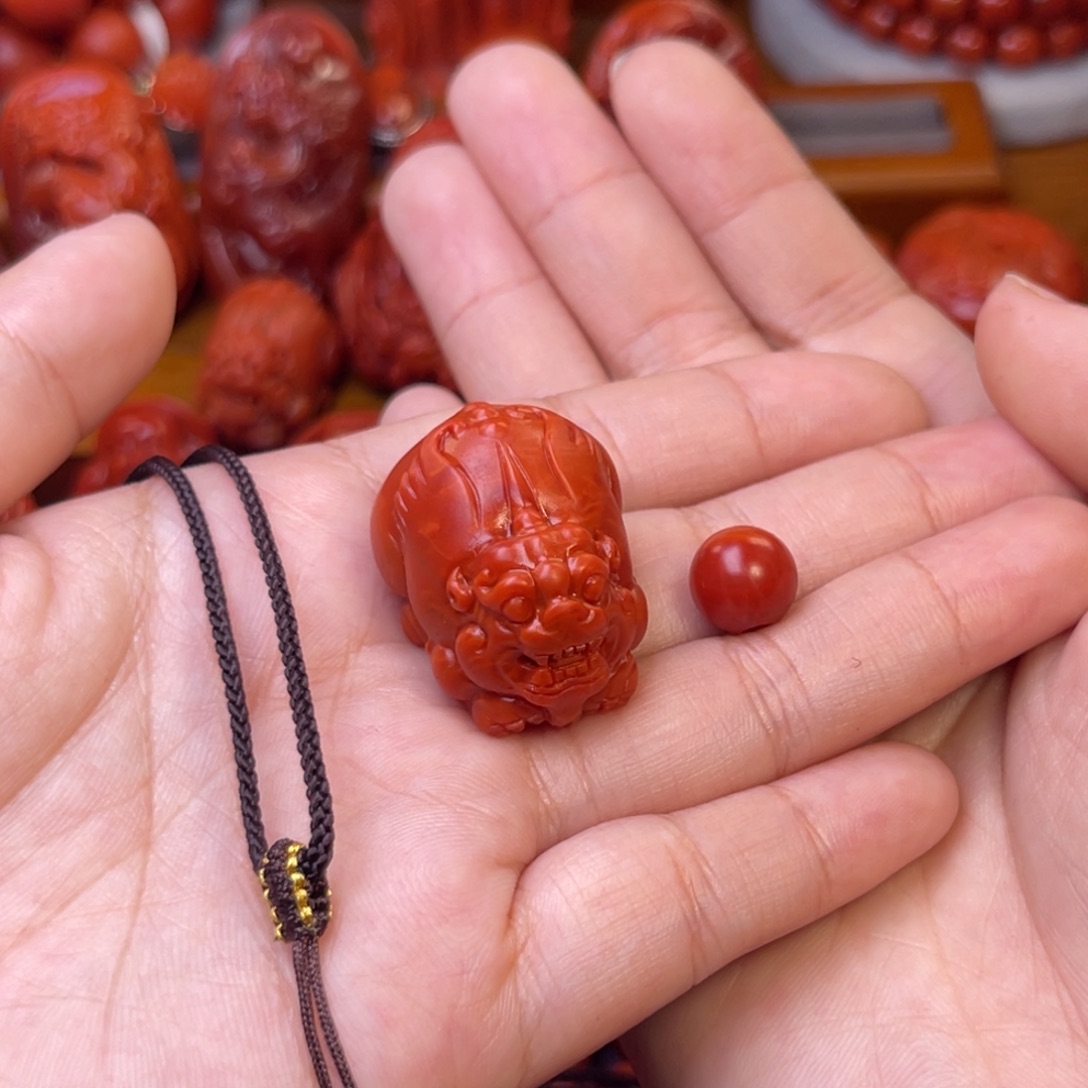 蛋***蛋南红玛瑙未镶嵌川料瓦西精品满色满肉貔貅吊坠