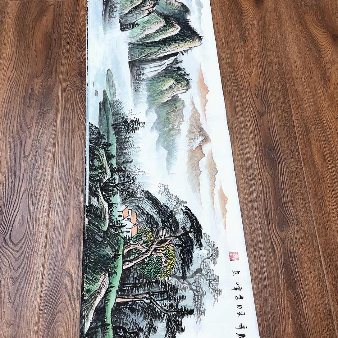 国画国画作品集一个由两