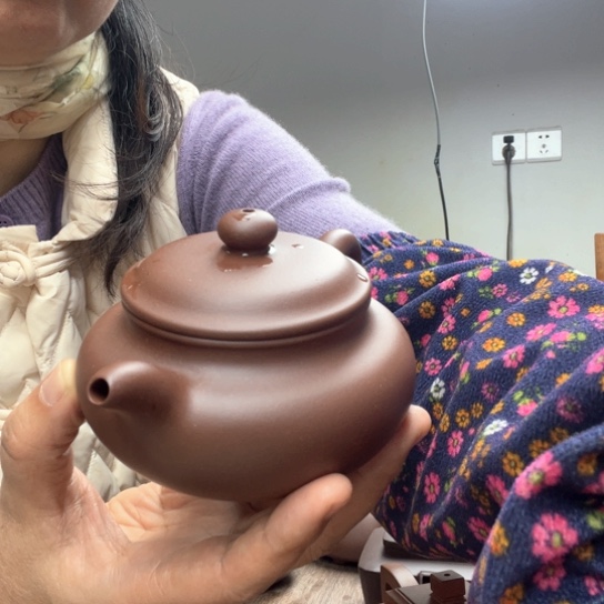 紫砂茶壶泥料底槽清