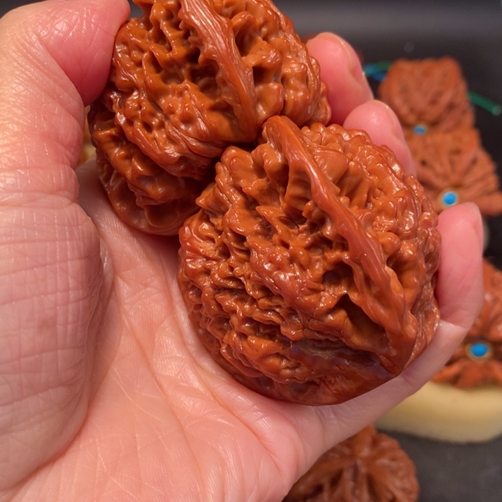 伟***客猴头核桃吊坠工艺核桃