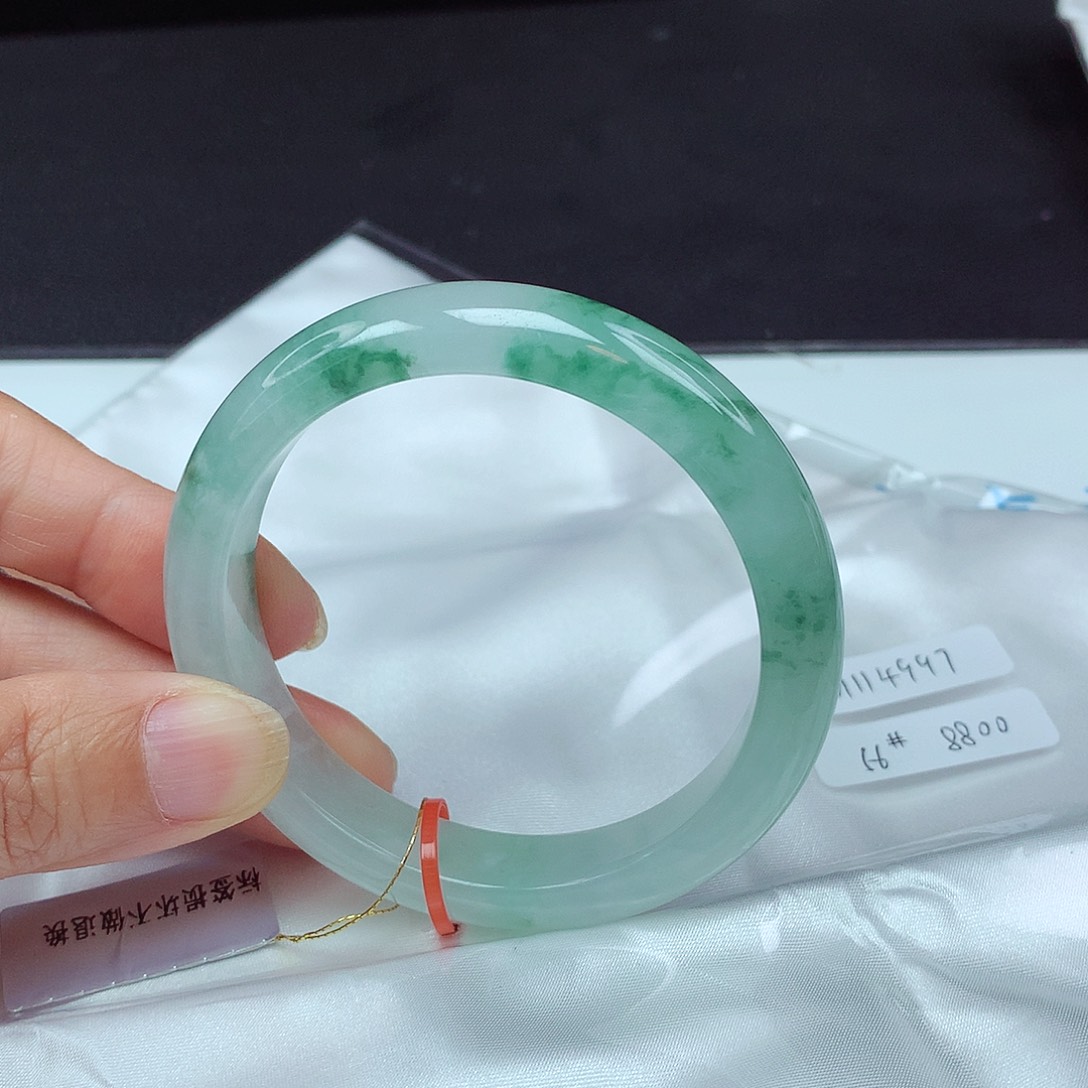 未镶嵌手镯翡翠56圈4997