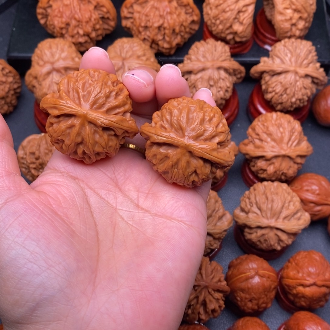 文玩核桃把件41宫灯