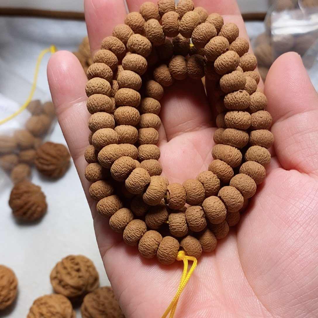 核桃手串/手链莲花菩提之平包苹果圆脖挂