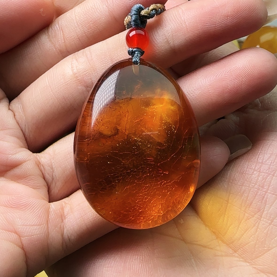 【闪购商品】琥珀颈饰未镶嵌吊坠