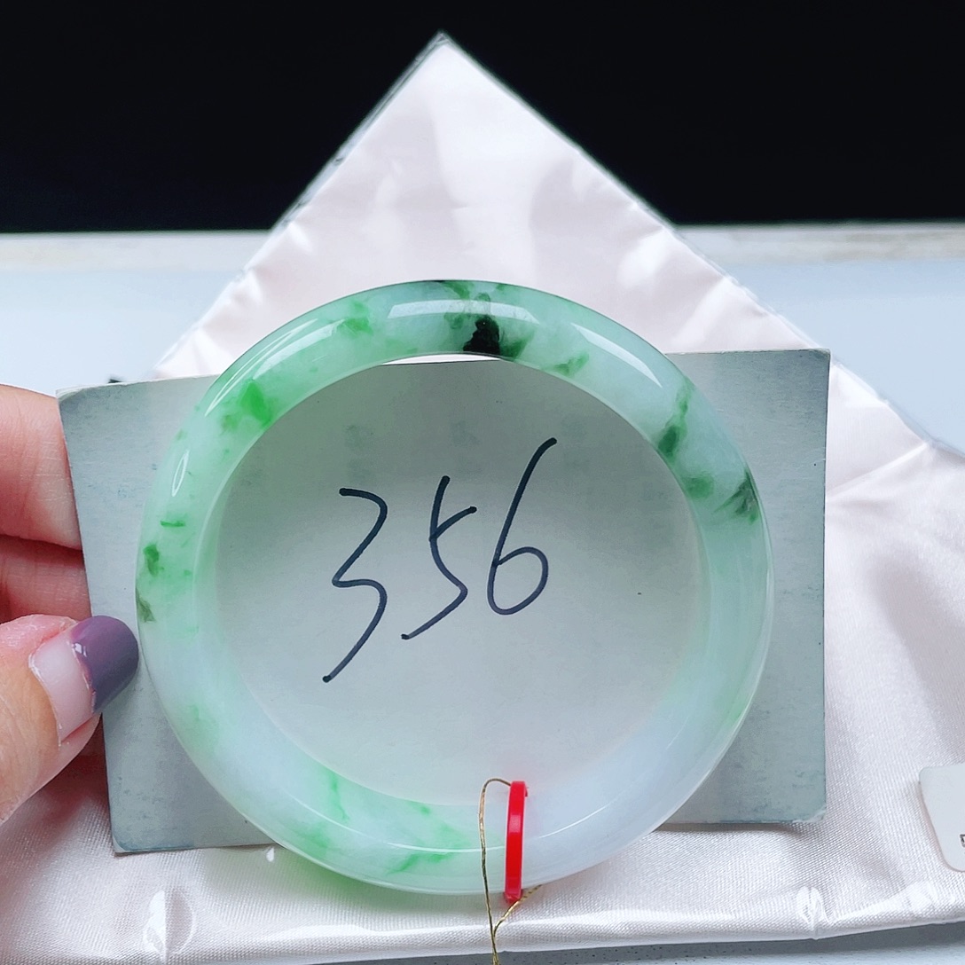 翡翠未镶嵌手镯缅甸翡翠58