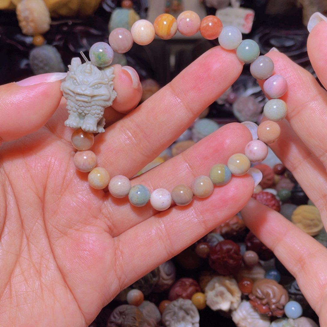 石英质玉手链未镶嵌